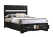 Miranda Full & Twin Storage Bed Black - California Furniture (Coachella, CA)