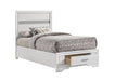 Miranda Full & Twin Storage Bed White - California Furniture (Coachella, CA)