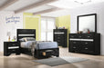 Miranda Full & Twin Storage Bed Black - California Furniture (Coachella, CA)