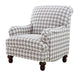 Glenn Upholstered Accent Chair Grey - California Furniture (Coachella, CA)