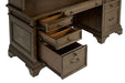 Hartshill Credenza with Hutch Burnished Oak - California Furniture (Coachella, CA)