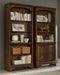 Hartshill Bookcase with Cabinet Burnished Oak - California Furniture (Coachella, CA)