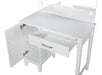 Elijah Vanity Set with LED Lights White and Dark Grey - California Furniture (Coachella, CA)
