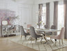 Antoine Upholstered Demi Arm Dining Side Chairs (Set of 2) - California Furniture (Coachella, CA)