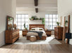 Winslow California King, E.King & Queen Bed Smokey Walnut and Coffee Bean - California Furniture (Coachella, CA)