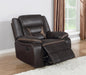Greer Upholstered Tufted Back Glider Recliner - California Furniture (Coachella, CA)