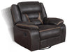 Greer Upholstered Tufted Back Glider Recliner - California Furniture (Coachella, CA)