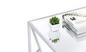 Provins 3-piece Occasional Table Set Clear Mirror and Chrome - California Furniture (Coachella, CA)