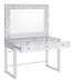 Umbridge 3-drawer Vanity with Lighting Chrome and White - California Furniture (Coachella, CA)