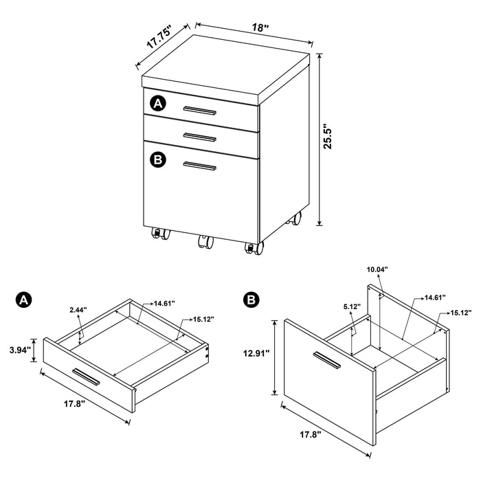 Skylar Desk Sets - California Furniture (Coachella, CA)