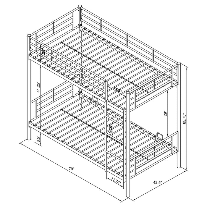 Hayward Bunk Beds - California Furniture (Coachella, CA)
