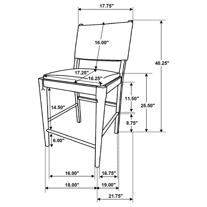 Ottowa Counter Stools - California Furniture (Coachella, CA)