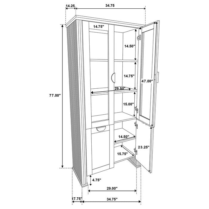 Adina Display Cabinets - California Furniture (Coachella, CA)