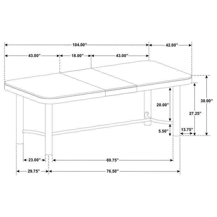 Arini Dining Tables - California Furniture (Coachella, CA)