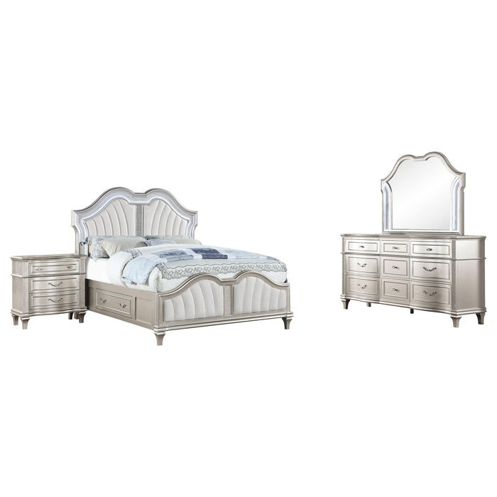 Evangeline 4 Pc Bedroom Set - California Furniture (Coachella, CA)