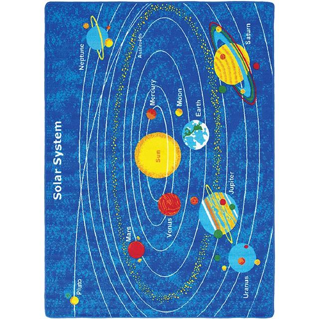 Abbey Solar System 4' 9" X 6' 9" Area Rug - California Furniture (Coachella, CA)