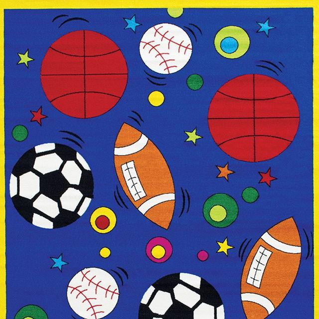 Abbey Sports 4' 9" X 6' 9" Area Rug - California Furniture (Coachella, CA)