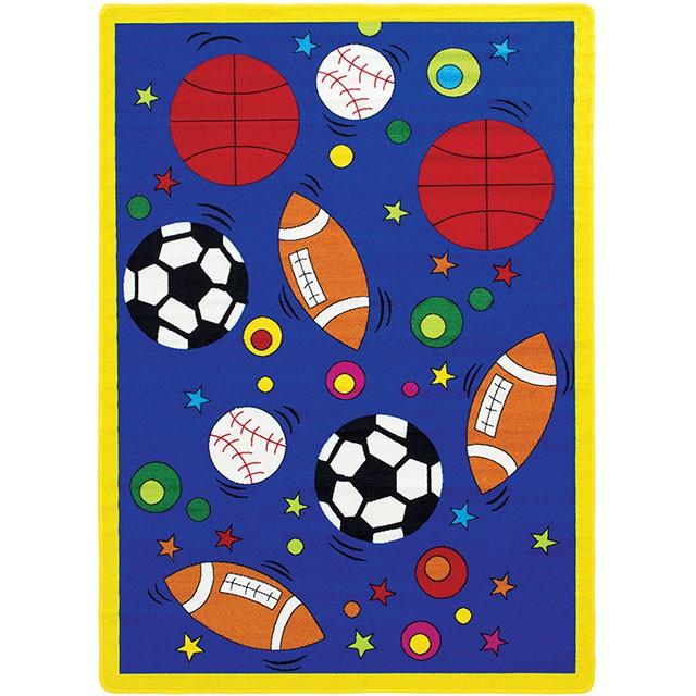 Abbey Sports 4' 9" X 6' 9" Area Rug - California Furniture (Coachella, CA)