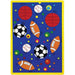 Abbey Sports 4' 9" X 6' 9" Area Rug - California Furniture (Coachella, CA)
