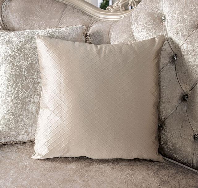 Acapulco White & Espresso Sofa - California Furniture (Coachella, CA)