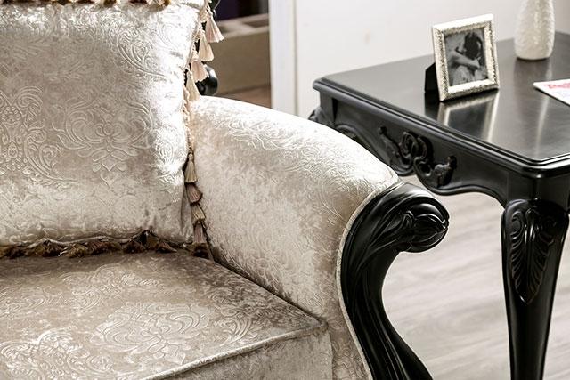 Acapulco Espresso & White Chair - California Furniture (Coachella, CA)