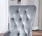 ADALIA Wingback Chair (2/CTN), Silver/Dark Gray - California Furniture (Coachella, CA)