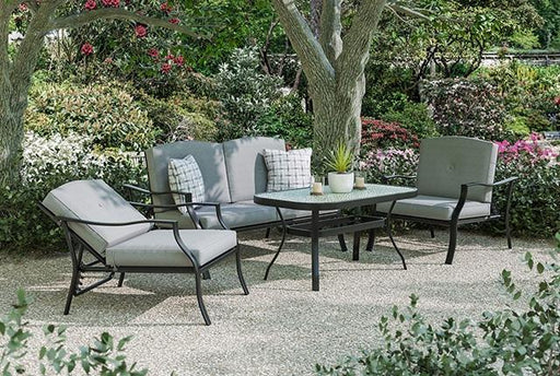 Adele 5 Pc. Conversation Set w/ Adjustable Chairs - California Furniture (Coachella, CA)