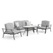 Adele 5 Pc. Conversation Set w/ Adjustable Chairs - California Furniture (Coachella, CA)