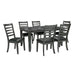 Adia 7 Pc Dinning Table Set Grey & Brown - California Furniture (Coachella, CA)