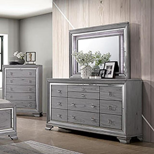Alanis Light Gray Dresser - California Furniture (Coachella, CA)
