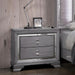 Alanis Light Gray Night Stand - California Furniture (Coachella, CA)