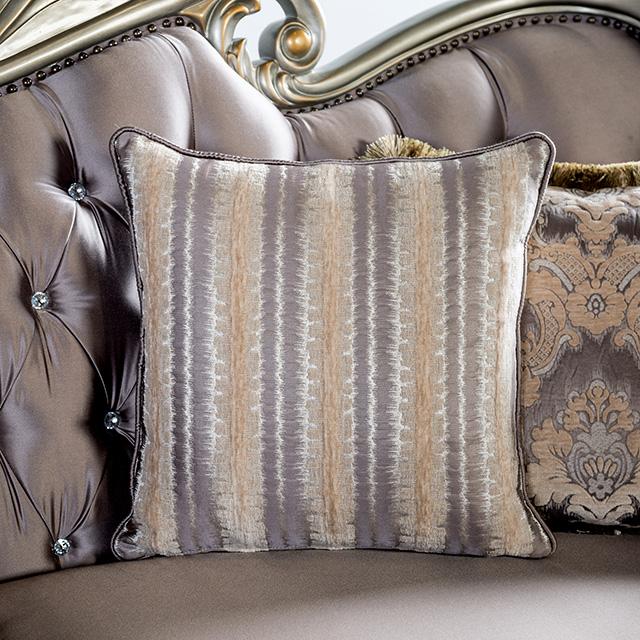 Albacete Sofa Campage & Walnut - California Furniture (Coachella, CA)