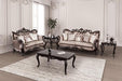 Albacete Loveseat Campage & Walnut - California Furniture (Coachella, CA)