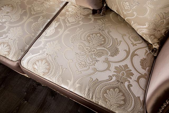 Albacete Sofa Campage & Walnut - California Furniture (Coachella, CA)