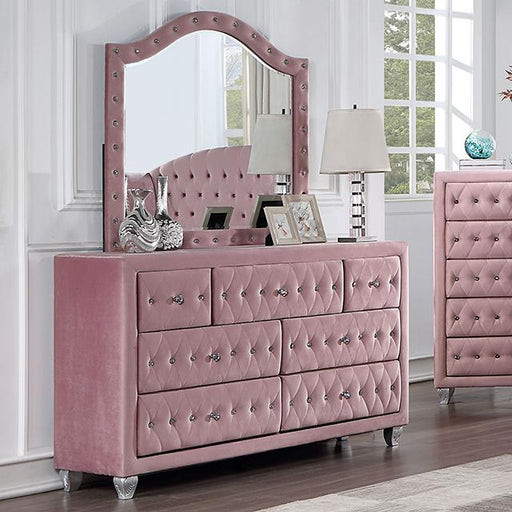 ZOHAR Dresser, Pink - California Furniture (Coachella, CA)