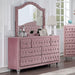 ZOHAR Dresser, Pink - California Furniture (Coachella, CA)