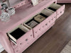 ZOHAR Dresser, Pink - California Furniture (Coachella, CA)