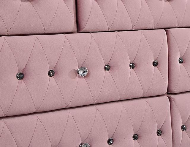 ZOHAR Dresser, Pink - California Furniture (Coachella, CA)