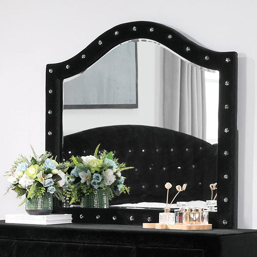 ZOHAR Mirror, Black - California Furniture (Coachella, CA)