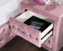 ZOHAR Night Stand, Pink - California Furniture (Coachella, CA)