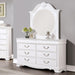 ALECIA Dresser, White - California Furniture (Coachella, CA)