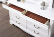 ALECIA Dresser, White - California Furniture (Coachella, CA)