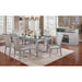Alena Silver Dining Table - California Furniture (Coachella, CA)