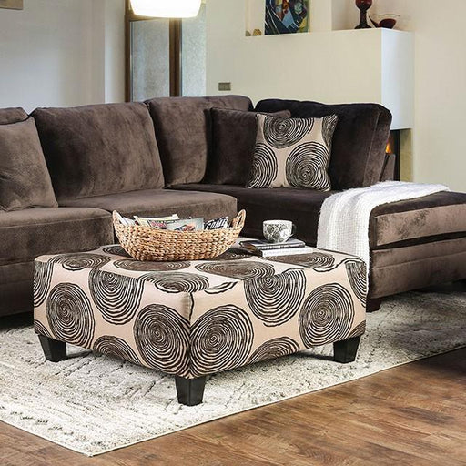 Bonaventura Brown Sectional - California Furniture (Coachella, CA)