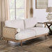 ALESUND Loveseat, Beige/Light Oak, Natural & Brown - California Furniture (Coachella, CA)
