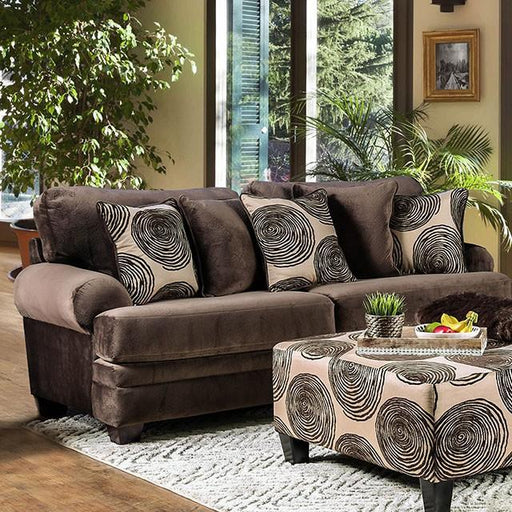 Bonaventura Brown Sofa - California Furniture (Coachella, CA)