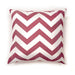 Zoe Red Chevron 18" X 18" Pillow, Red Chevron (2/CTN) - California Furniture (Coachella, CA)