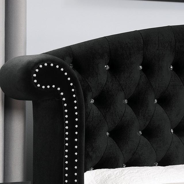 Zohar Bed Black & Pink - California Furniture (Coachella, CA)