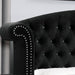 ZOHAR E.King Bed, Black - California Furniture (Coachella, CA)