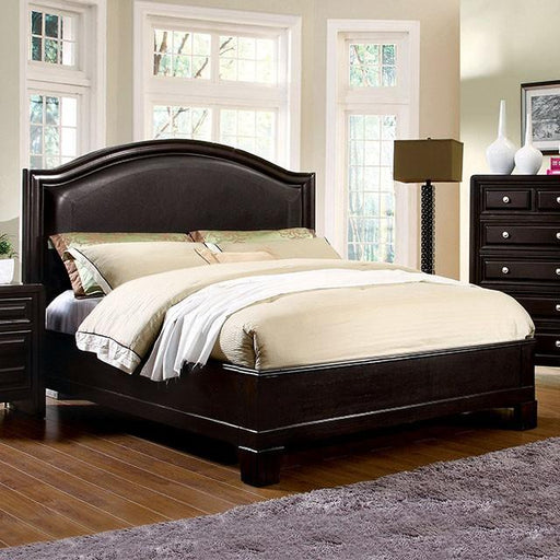 Winsor Espresso E.King Bed - California Furniture (Coachella, CA)
